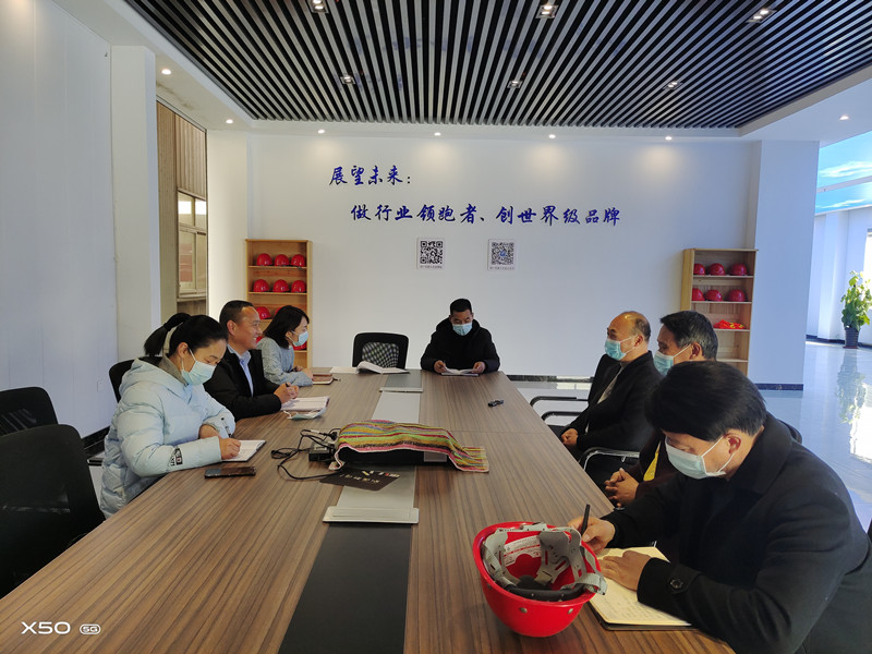 賈汪區大吳所深入瑞杰機械開展交流學習活動